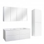 Matte White 1500 Shaving Cabinet
